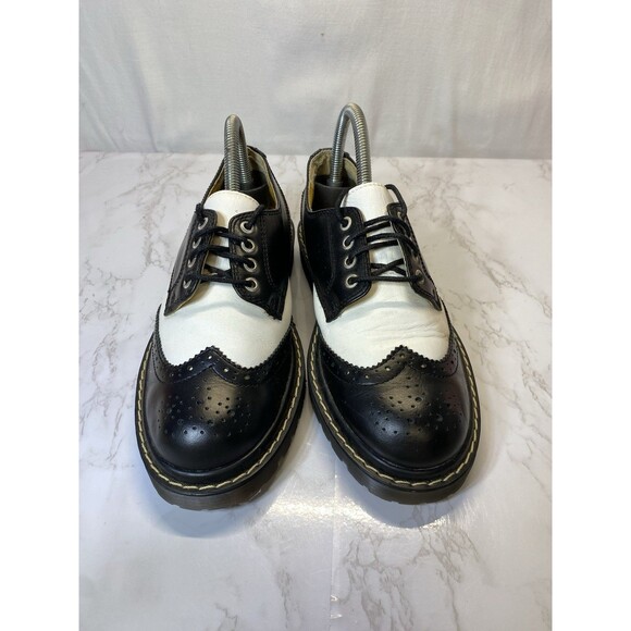 Vintage 90s Y2K Candies Platform Oxford Wingtip Schoolgirl Women 8 Chunky Rare - Picture 4 of 9